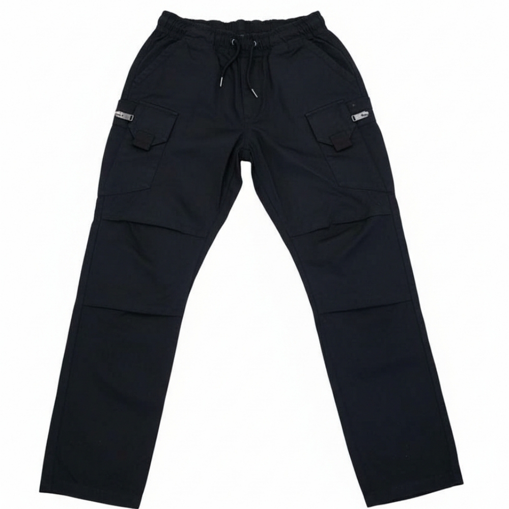 Black Cargo Pants Life Code Pro Sz Small $60